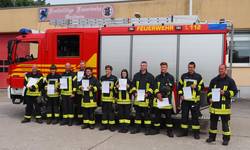 19 2022   Teilnehmer Freiwillige Feuerwehr Stadt Leuna