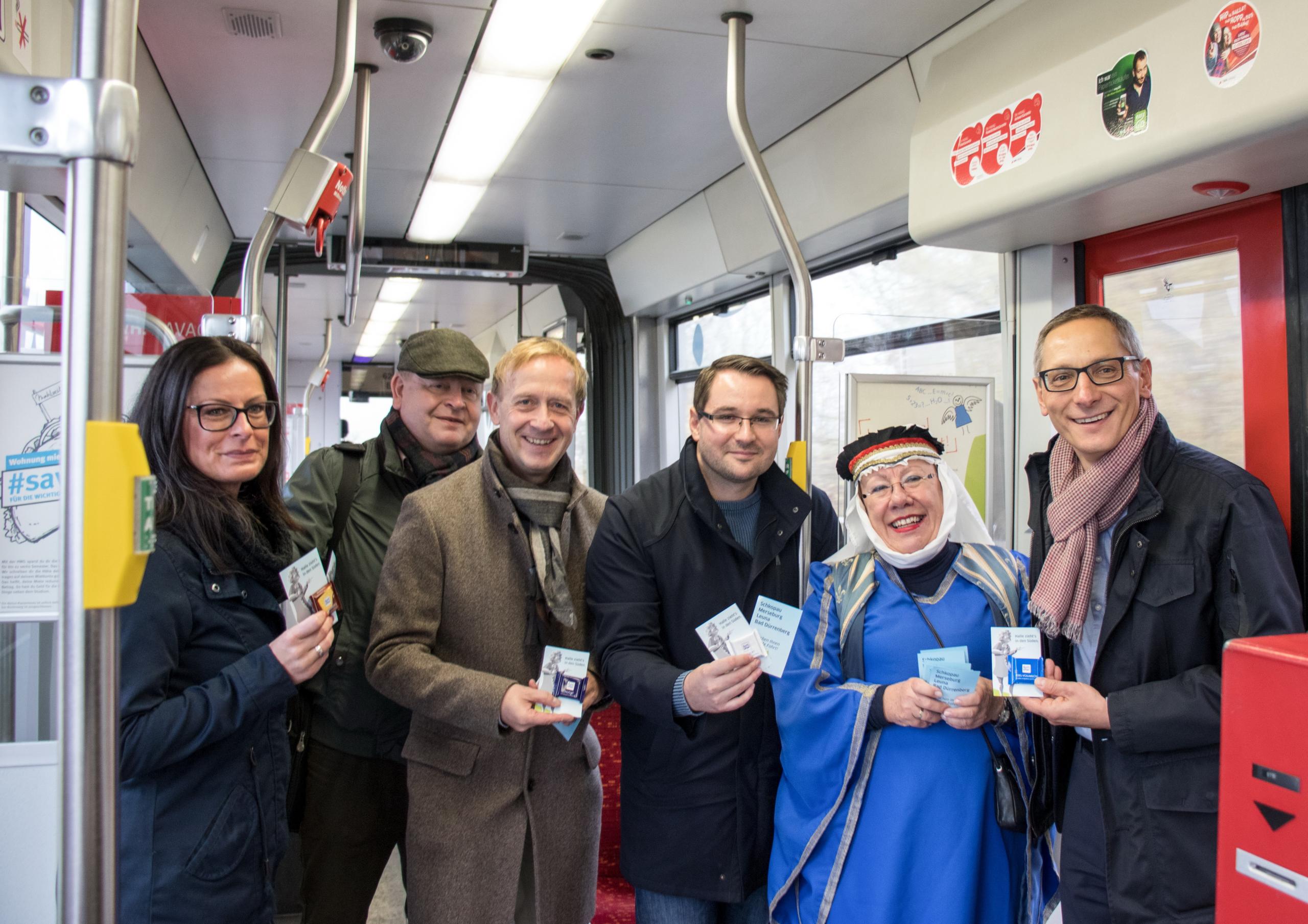 Strassenbahn Wirbt Jetzt Fur Stadte Und Gemeinden Im Suden Von Halle