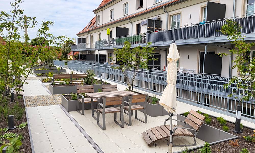 alte post terrasse heike hickmann &copy; Heike Hickmann