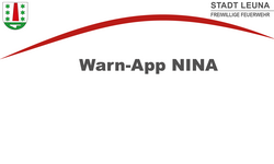 warn app nina