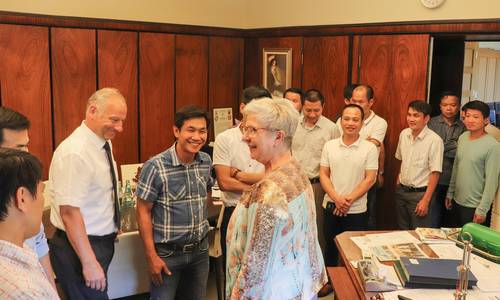 Im Bürgermeisterbüro Im Bürgermeisterbüro