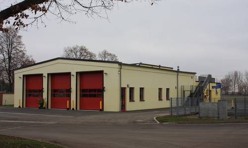 Das neue Feuerwehrgerätehaus b