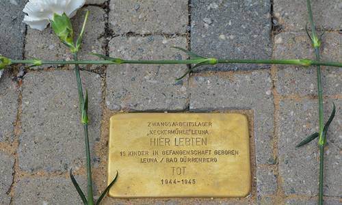 2017 10 25 Stolperstein Stein 2017 10 25 Stolperstein Stein