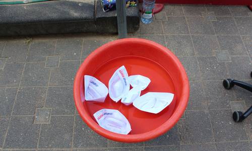 Papierschiffchen © Martina.Mätzschker Papierschiffchen © Martina.Mätzschker