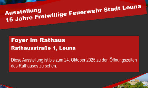 Ausstellung 15 Jahre FF Stadt Leuna © Matthias Schröter