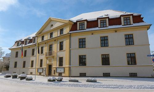 Rathaus Leuna ©Heike Hickmann rathaus im winter